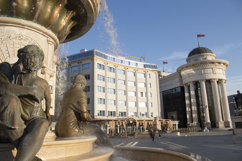 Stone Bridge Hotel Skopje Zewnętrze zdjęcie